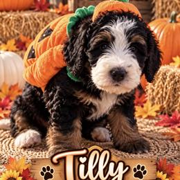 Bernedoodle Puppies from Beckley's Bernedoodles-Muddy Paws Doodle Farm NC LLC