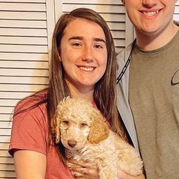 Blitzen - Parti Goldendoodle puppy in Barnesville, Georgia from Sweet Peach Doodles