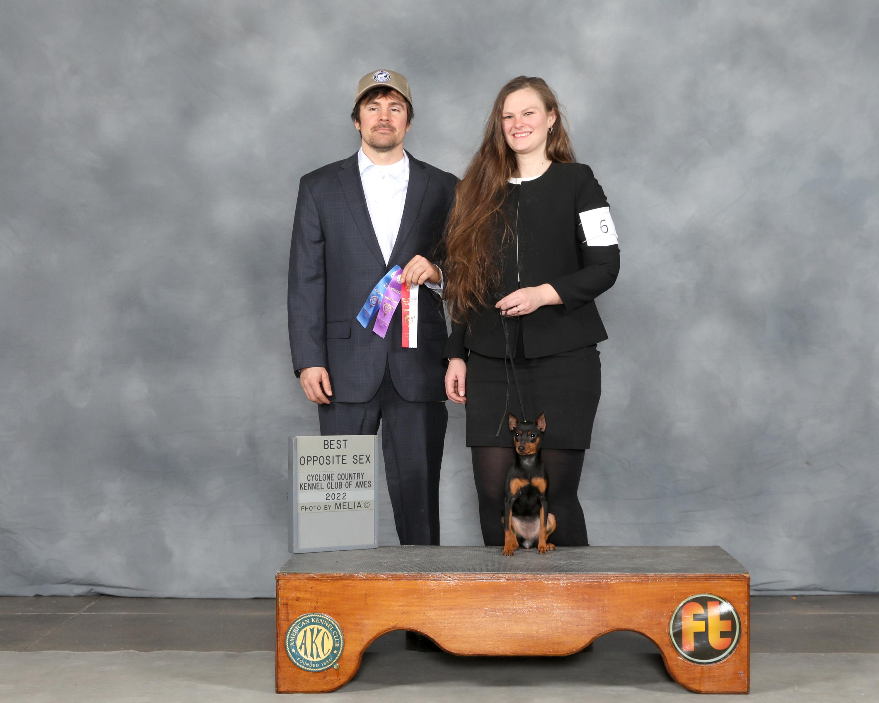 White Stone Ranch in Missouri Miniature Pinscher puppies Good Dog