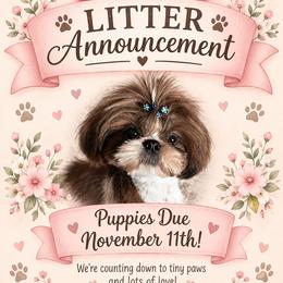 Shih Tzu puppies from Morgan's Shih Tzus