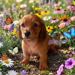 AFDs Honey - Red female Dachshund puppy in Waverly, Ohio from Always Faithful Dachshunds