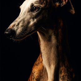 Creole - Red brindle female Whippet puppy in Lenoir City, Alabama from Equiss Whippets