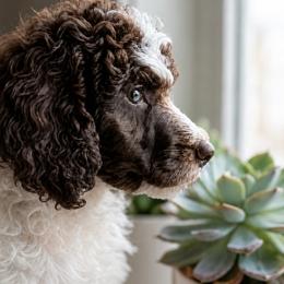 Sgaeyl - Brindle female Poodle puppy in Spring Hill, Florida from Lecanto Puppy
