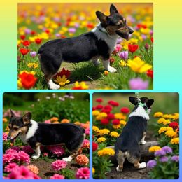 Nellie - Black and tan female Pembroke Welsh Corgi puppy in Unicoi, Tennessee from Unaka Mountain Corgis