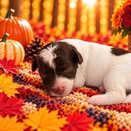 Dawson - Chocolate male Cavapoo puppy in Myrtle Beach, South Carolina from Colorful-K9'S