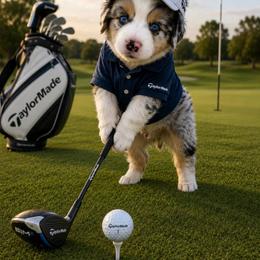 Buck - Blue merle male Miniature Australian Shepherd puppy in Hesperia, California from Brigs Aussies