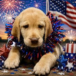 Mr Orange - Yellow male Labrador Retriever puppy in Portland, Tennessee from Whiskey Ridge Retrievers