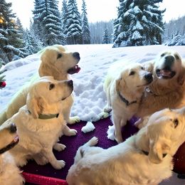 Golden Retriever puppies from Heartland Creams Golden Retrievers