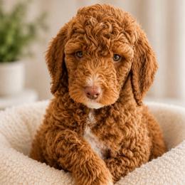 Austin (Fred) - Red  male Goldendoodle puppy in Rocky Point, North Carolina from CelticDoods