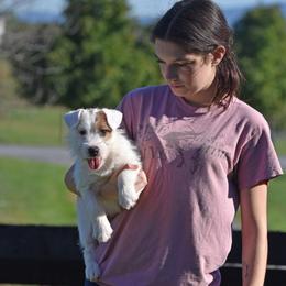 Clete - White and tan male Russell Terrier puppy in Middletown, Virginia from DBF Russell Terriers