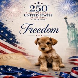 Freedom - Liver female Miniature Schnauzer puppy in Grantsville, Utah from Stellar Schnauzers
