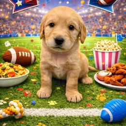 Boy 4 Mike - Golden male Golden Retriever puppy in Angier, North Carolina from Howard's Retrievers