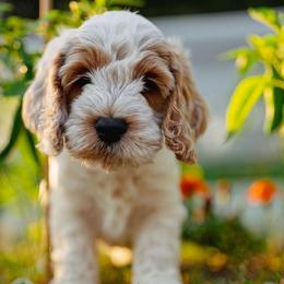 Sprout - Red roan male Cockapoo puppy in Colorado Springs, Colorado from Colorado Cockapoos