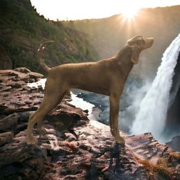 American Leopard Hound, Bluetick Coonhound, and German Shepherd All Grown Up from Haus Biery German Shepherds, Benchmark Blueticks & Leopard Hounds