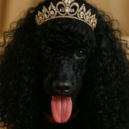 Princess Royal Charlotte Red Rosa - Black female Poodle puppy in Woodbridge, Virginia from Rosa Red Standard Poodles