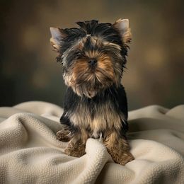 Wilson - Blue and gold male Yorkshire Terrier puppy in Kendallville, Indiana from Yorkies Kisses