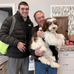 Java - Brown and white male Bernedoodle puppy in Buffalo, Illinois from Pear Tree Pups
