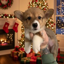 Maple - Red female Pembroke Welsh Corgi puppy in New Port Richey, Florida from Spots and Sploots