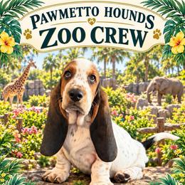 Yellow - Black white and brown male Basset Hound puppy in Columbia, South Carolina from Pawmetto Hounds