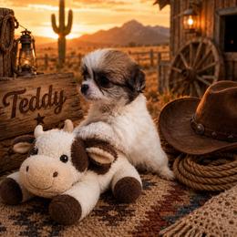 Teddy - Chocolate sabled fawn male Chihuahua puppy in Hebron, North Dakota from Dakota Heart Chihuahuas