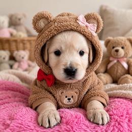 Red Beautiful Rose - Light golden female Golden Retriever puppy in Baldwin Park, California from Mountain Valley Retrievers