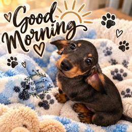 Boy 2 - Dapple male Dachshund puppy in Valrico, Florida from Bloomin Doxies