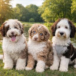 Sheepadoodle puppies from Sutton Place Doodles