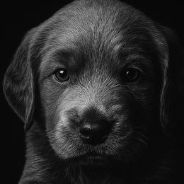 Girl 1 - female Long Haired Weimaraner puppy in Blanchardville, Wisconsin from Northern Bluegrass Weimaraners