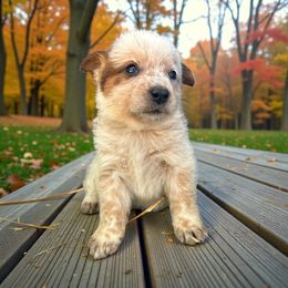 Eggnog - Boy - Red mottled male Australian Cattle Dog puppy in Kalispell, Montana from BTR Australian Cattle Dogs