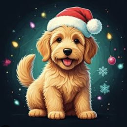 Cash - Merle male Springerdoodle puppy in Fargo, North Dakota from Dakota SpringerDoodles