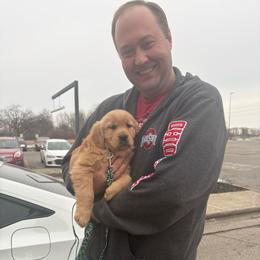 Kirby  Taz - Golden male Golden Retriever puppy in Grant County, Indiana from On The Sunny Side Pavey Farms