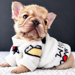 Rolo-A Little Roll of Sweetness - Fawn and white male French Bulldog puppy in Porter, Texas from Whatabulldog
