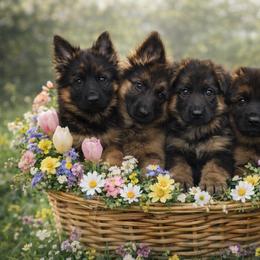 German Shepherd Puppies from Brooks High Quality Breeders