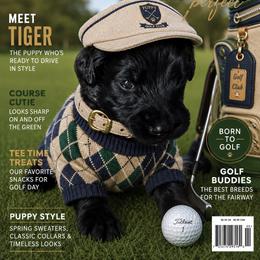 Cream collar male  tiger - Black male Goldendoodle puppy in Aurora, Illinois from Chicago Goldendoodles