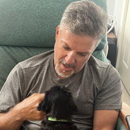 "Future Owner Joe and his pup Onyx (male)" Giant Schnauzer Puppies from Giant Strides Giants