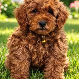 Boy 3 - Red  male Goldendoodle puppy in Sacramento, California from Golden doodles  Lovers
