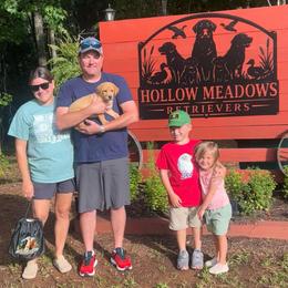 Tan boy - Yellow male Labrador Retriever puppy in Monticello, Georgia from Hollow Meadows Retrievers