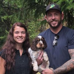 Boy 7 'Moose' - Liver white and tan male English Springer Spaniel puppy in Silverdale, Washington from TimberVale Springers