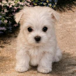 Shortcake - White female Maltese puppy in North Myrtle Beach, South Carolina from Perfect Puppies