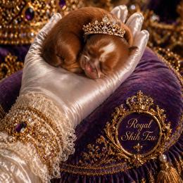 Red Diamond - Red female Shih Tzu puppy in Port Orchard, Washington from Buttons N Bows