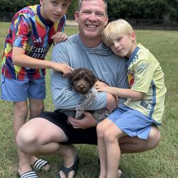 Miss Yellow - Chocolate female Australian Labradoodle puppy in Wake Forest, North Carolina from Lucky Country Labradoodles