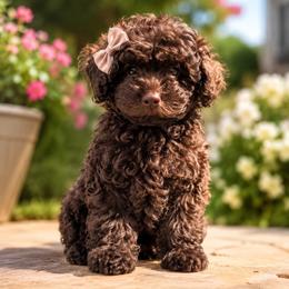 Coco Channel - Brown female Poodle puppy in Chattanooga, Tennessee from Joy-Fur Puppies