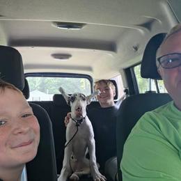 Aurora - Harlequin female Great Dane puppy in Brooksville, Florida from Follow My Lead Great Danes