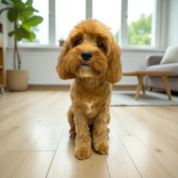 Pumba - Red male Cavapoo puppy in Miami, Florida from Mario’s Pups