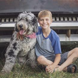 Aussiedoodle and Australian Shepherd All Grown Up from Dollface Aussies