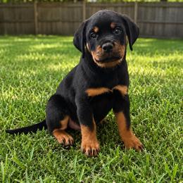 Grey - Black and mahogany male Rottweiler puppy in Lindale, Texas from Von MK Rottweilers