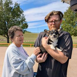 Adam Kendall - Black and tan male American Corgi puppy in Paden, Oklahoma from Sunray Ranch