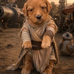 REY - Red  female Goldendoodle puppy in Minneapolis, Minnesota from The Golden Roo