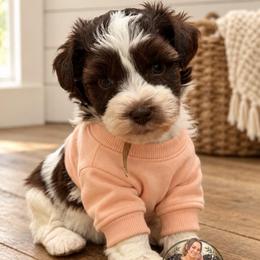 Lola - Parti female Miniature Schnauzer puppy in Magalia, California from NorCal Schnauzers
