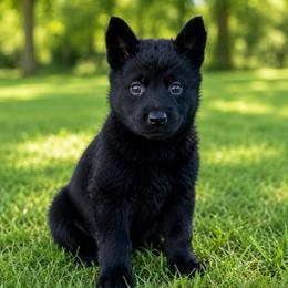 Pink Collar - Black female German Shepherd puppy in Casscoe, Arkansas from Crown H Shepherds